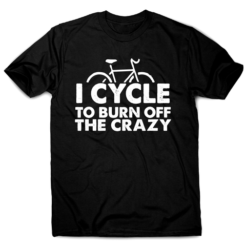 Cycle to burn off funny cycling biking t-shirt men's - Graphic Gear