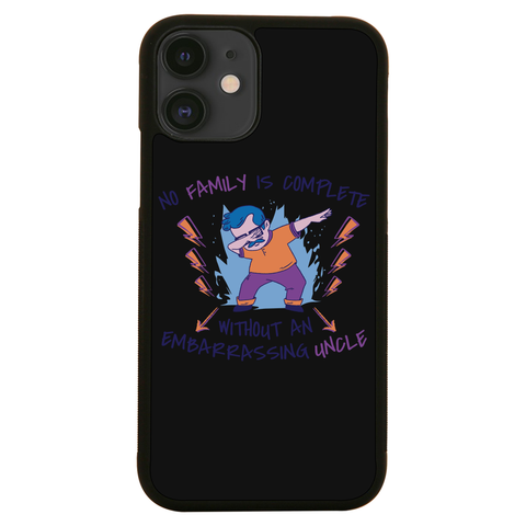 Dabbing uncle family quote iPhone case iPhone 12 Mini