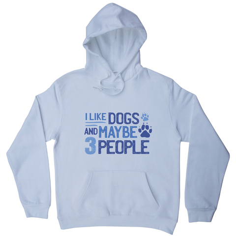 Dog lover funny quote hoodie White