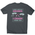 Drone crashing quote men's t-shirt Charcoal