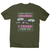 Drone crashing quote men's t-shirt Military Green