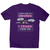 Drone crashing quote men's t-shirt Purple