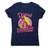 Drunk and fabulous girl women's t-shirt Navy