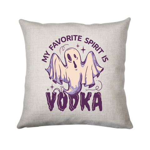 Drunk spirit ghost cartoon cushion 40x40cm Cover Only
