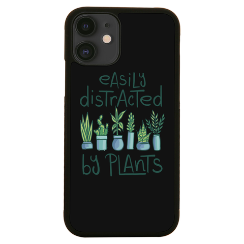 Easily distracted by plants iPhone case iPhone 12 Mini