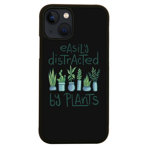 Easily distracted by plants iPhone case iPhone 13 Mini