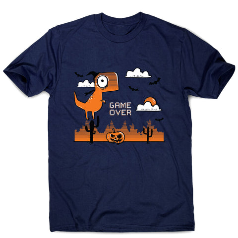 Funny dinosaur halloween - men's funny premium t-shirt - Graphic Gear