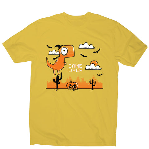 Funny dinosaur halloween - men's funny premium t-shirt - Graphic Gear