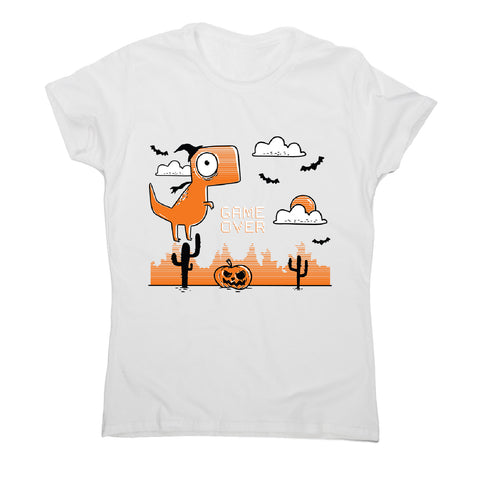 Funny dinosaur halloween - women's funny premium t-shirt - Graphic Gear