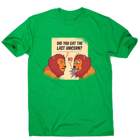 Funny lions - men's funny premium t-shirt - Graphic Gear