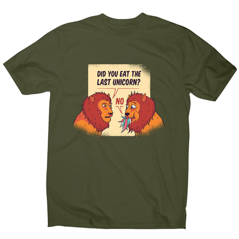 Funny lions - men's funny premium t-shirt - Graphic Gear