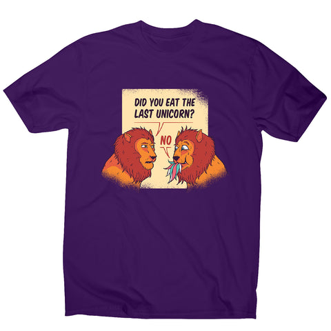 Funny lions - men's funny premium t-shirt - Graphic Gear