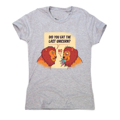 Funny lions - women's funny premium t-shirt - Graphic Gear