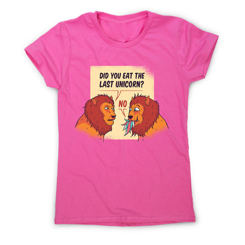 Funny lions - women's funny premium t-shirt - Graphic Gear