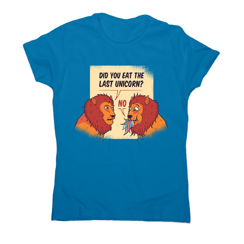 Funny lions - women's funny premium t-shirt - Graphic Gear