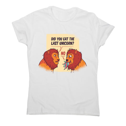 Funny lions - women's funny premium t-shirt - Graphic Gear