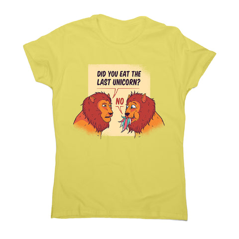 Funny lions - women's funny premium t-shirt - Graphic Gear