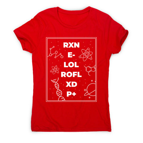 Funny science - women's funny premium t-shirt - Graphic Gear
