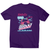 Flamingo cruise ship trouble men's t-shirt Purple