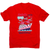 Flamingo cruise ship trouble men's t-shirt Red
