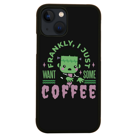 Frankenstein coffee monster iPhone case iPhone 13