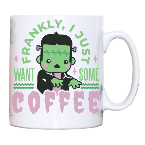 Frankenstein coffee monster mug coffee tea cup White