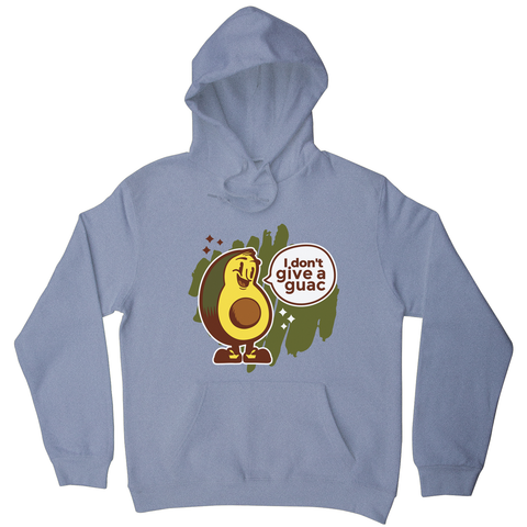Funny avocado quote hoodie Grey