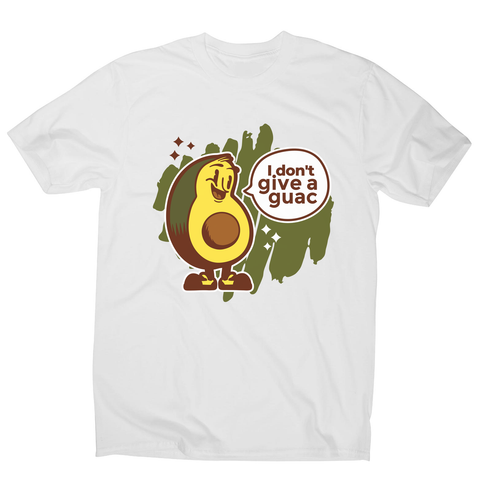 Funny avocado quote men's t-shirt White