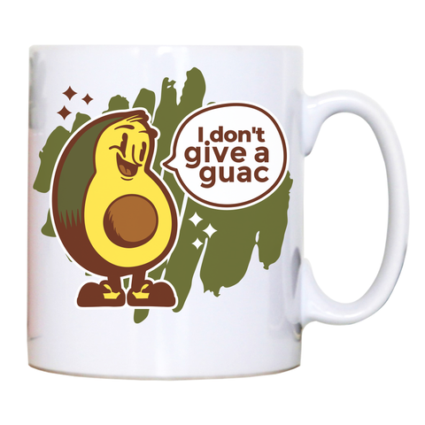 Funny avocado quote mug coffee tea cup White
