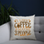 Funny coffee quote cushion 40x40cm Cover +Inner