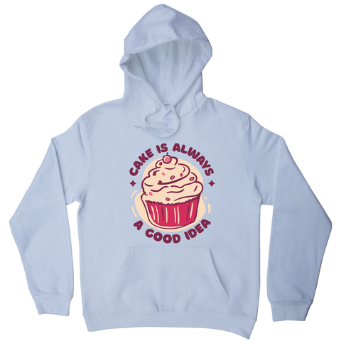 Funny cupcake quote hoodie White