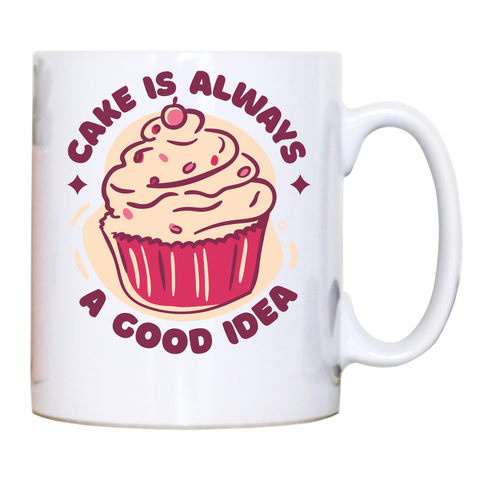 Funny cupcake quote mug coffee tea cup White