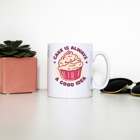 Funny cupcake quote mug coffee tea cup White