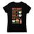 Funny diet day routine women's t-shirt Black