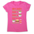 Funny diet day routine women's t-shirt Pink