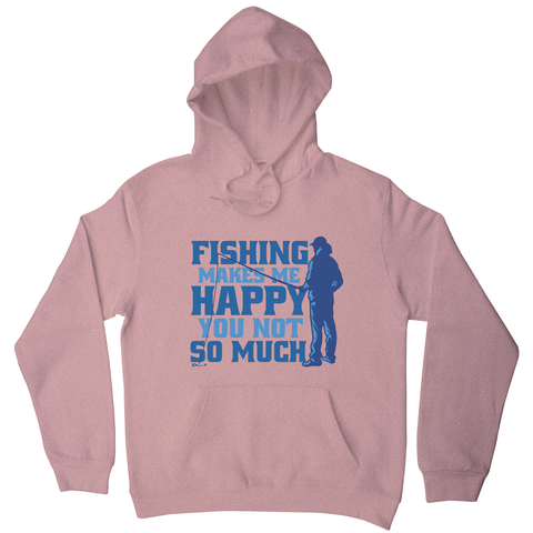 Funny fishing quote hoodie Nude