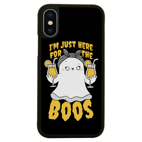 Funny ghost iPhone case iPhone XS