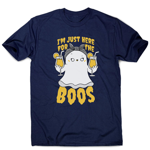 Funny ghost men's t-shirt Navy