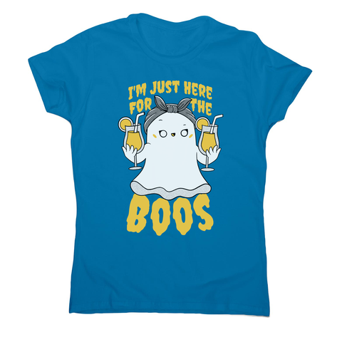Funny ghost women's t-shirt Sapphire