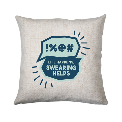 Funny swearing cushion 40x40cm Cover +Inner