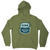 Funny swearing hoodie Olive Green