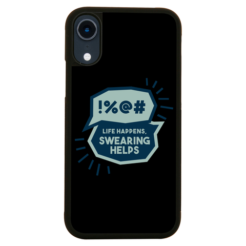 Funny swearing iPhone case iPhone XR