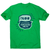 Funny swearing men's t-shirt Green