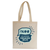 Funny swearing tote bag canvas shopping Natural