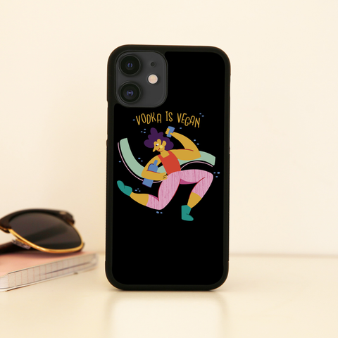 Funny vegan vodka iPhone case iPhone 11 Pro