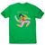 Funny vegan vodka men's t-shirt Green