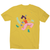 Funny vegan vodka men's t-shirt Yellow