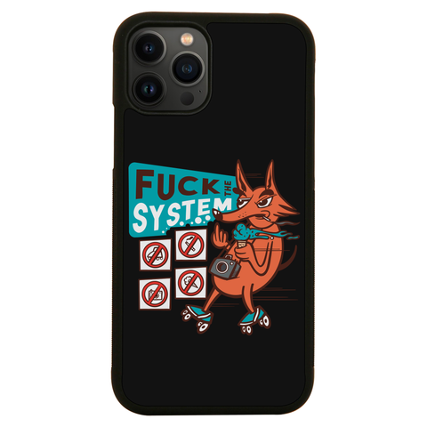 Fxck the system iPhone case iPhone 13 Pro