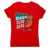 Fxck the system women's t-shirt Red