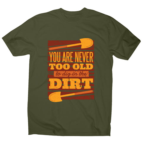 Gardening quote - men's t-shirt - Graphic Gear
